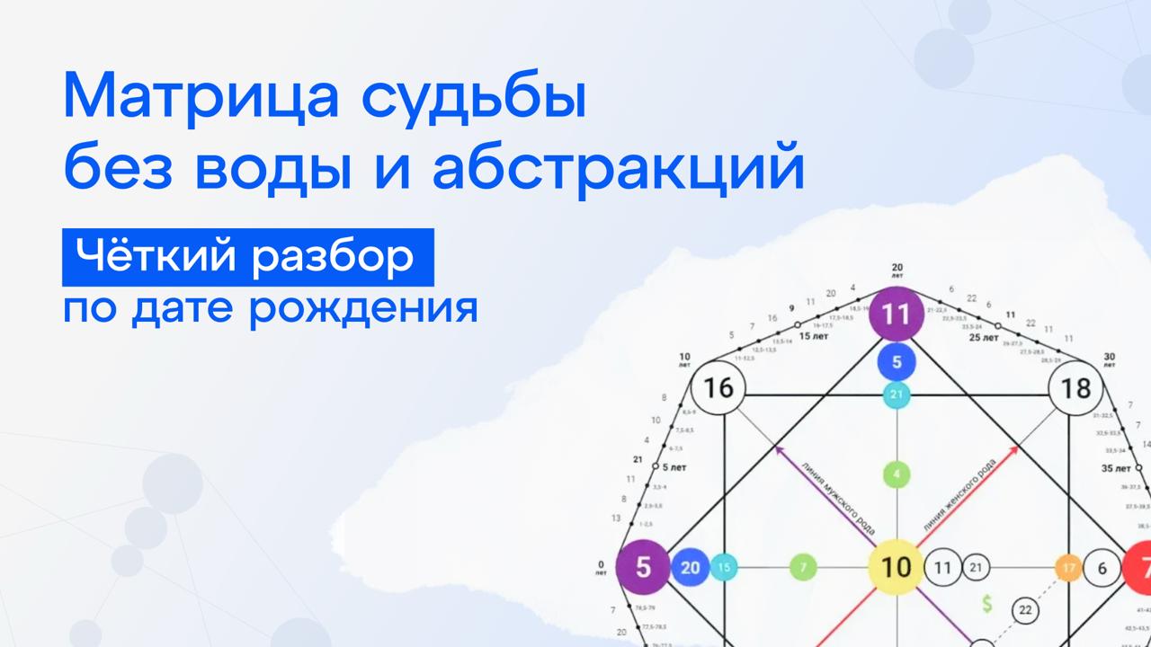 🔢 Вера - Код жизни