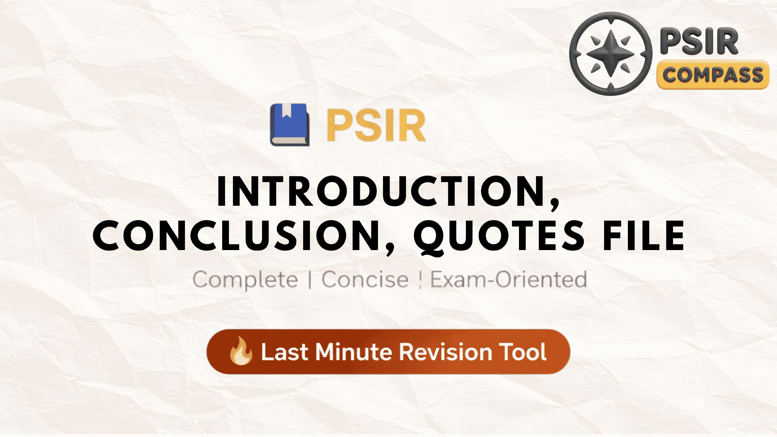 PSIR Compass 🧭