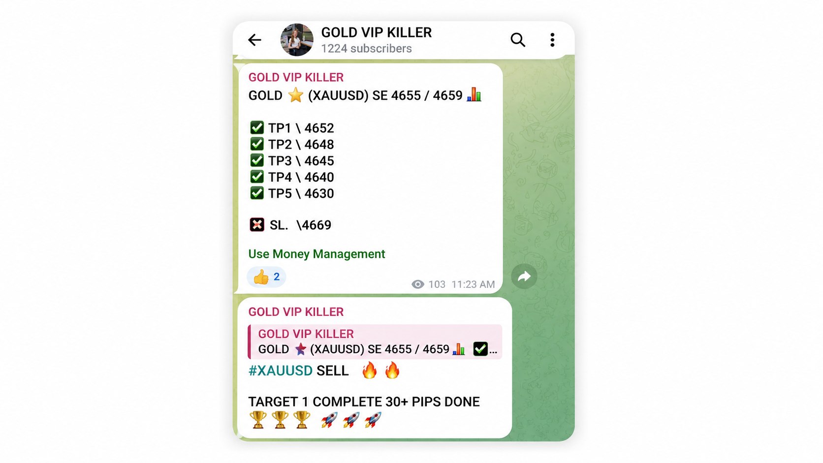 GOLD VIP KILLER