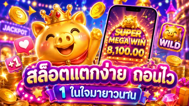 🔥คาสิโนออนไลน์ยอดนิยม อันดับ1 ในไทย