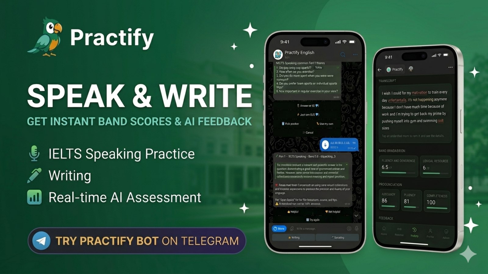 Practify English