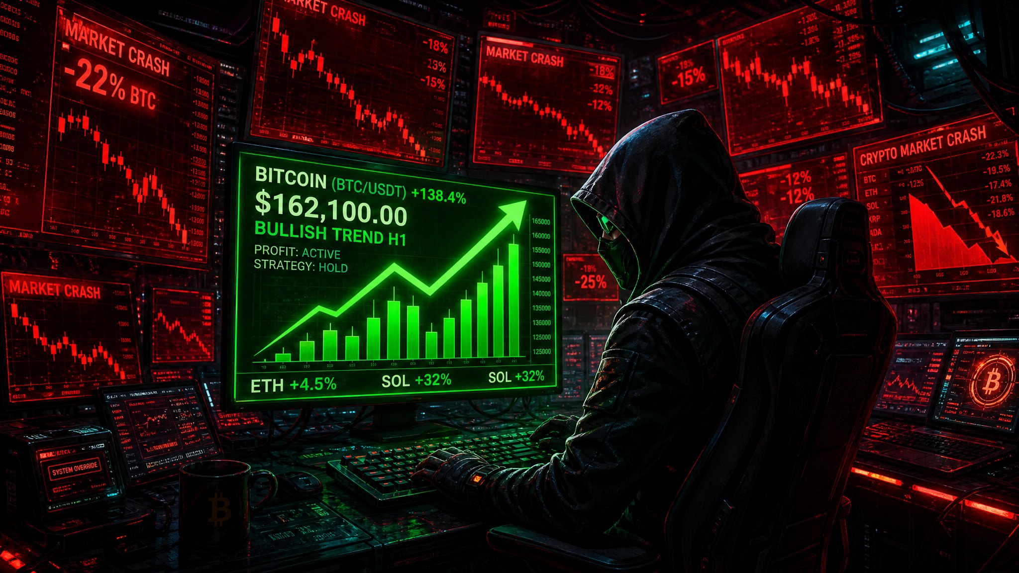 We take off (crypto trading)