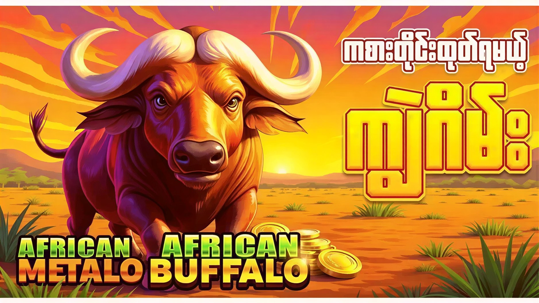 Buffalo ကျွဲစစ်စစ် - ဘူကြီး ၊ ရှမ်းကိုးမီး ၊ ဂလုန်းဂလုန်း