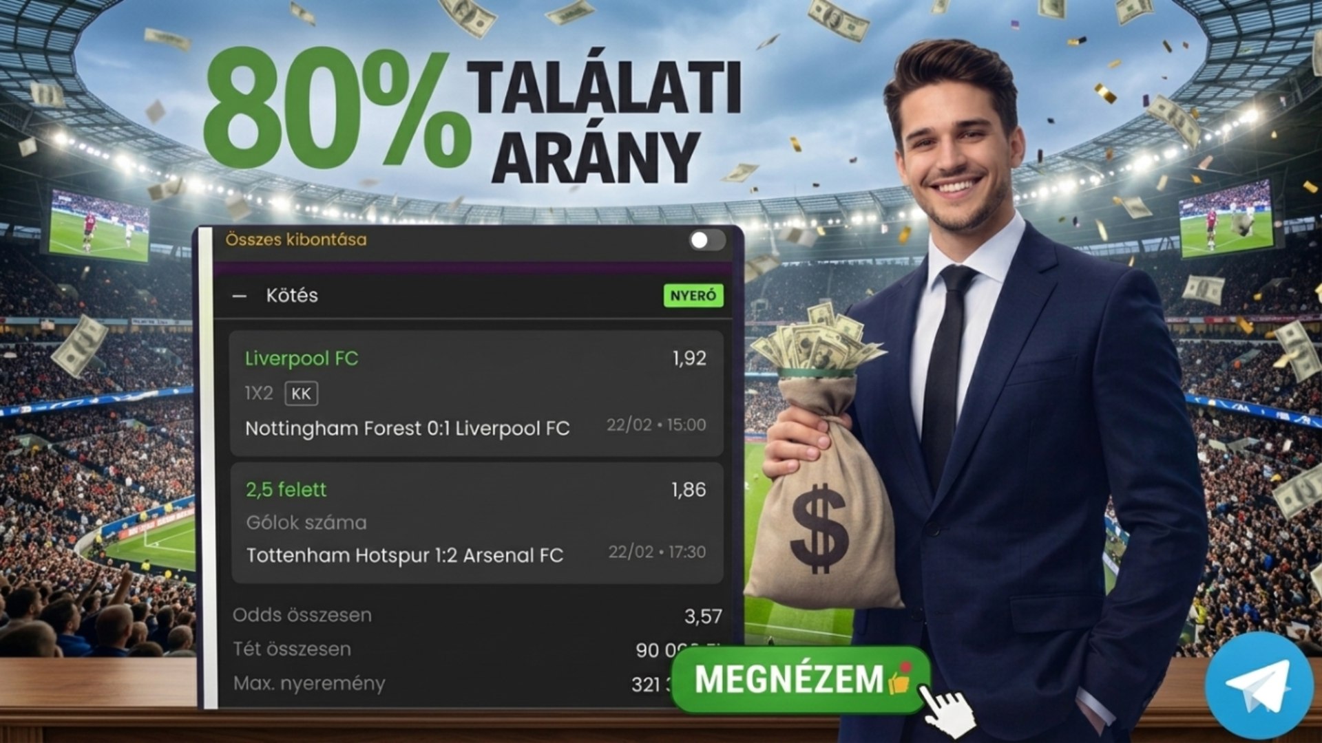 Betpredictionhu üdvözlő