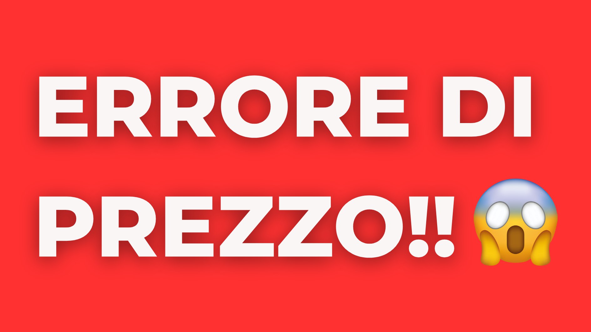Errori Di Prezzo by Tempo Di Sconti