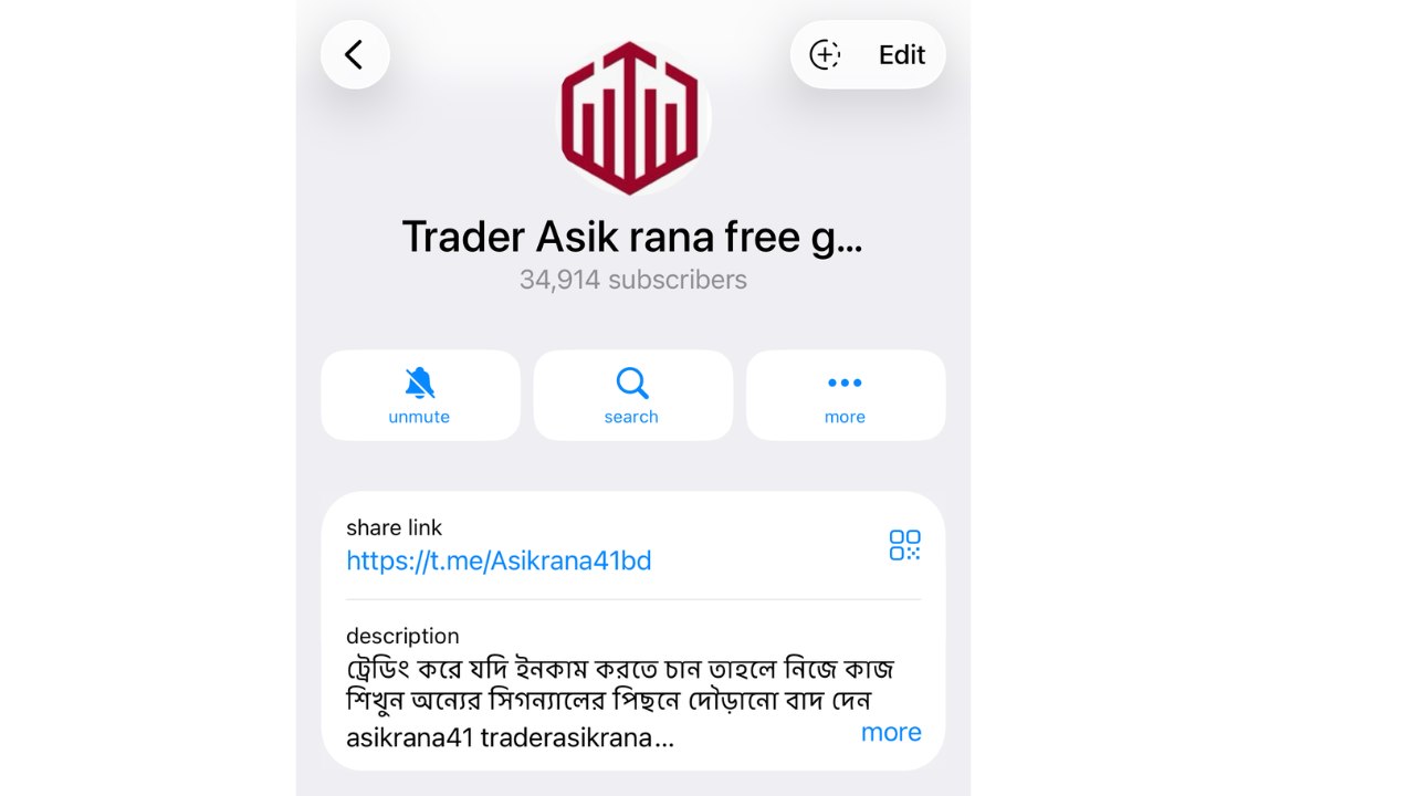 Trader Asik rana free groupđ§đŠ