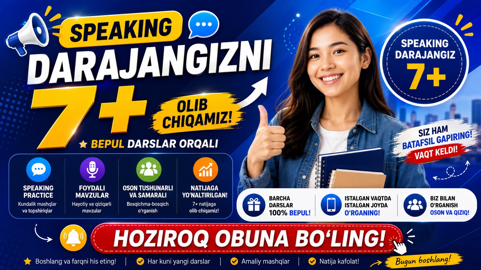 Marufxon | Speaking Teacher