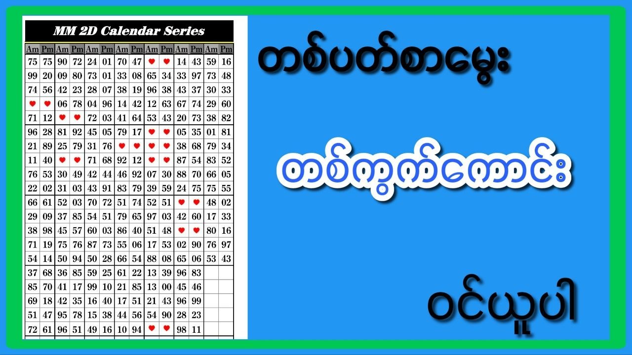 Aung Bur Lay 2D3D