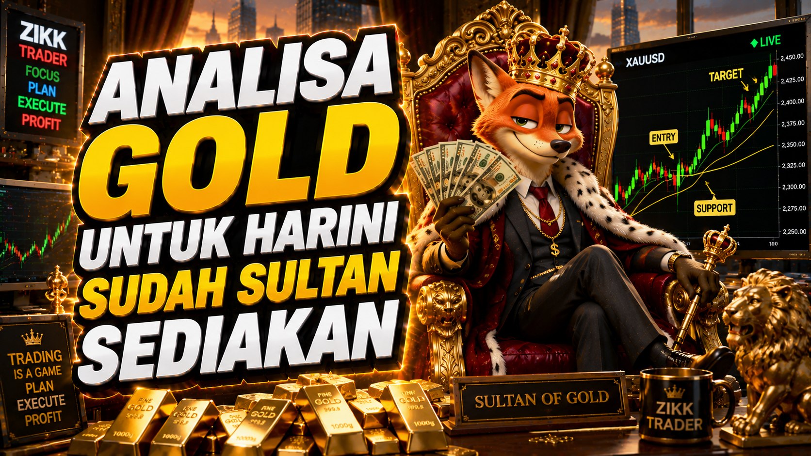 Roby Sultan Gold Flip