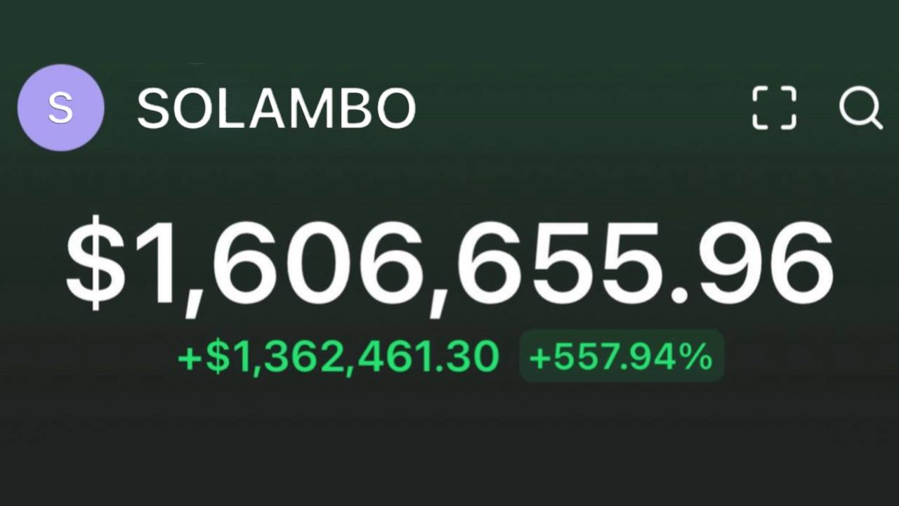 🚀SOLambo | Solana Whale Pumps