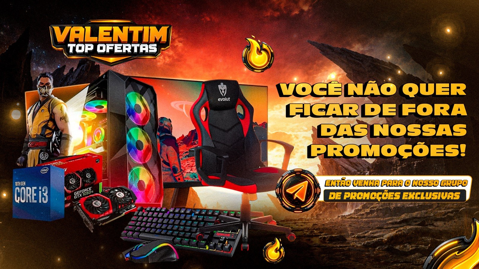 Valentim - Ofertas e Promoções