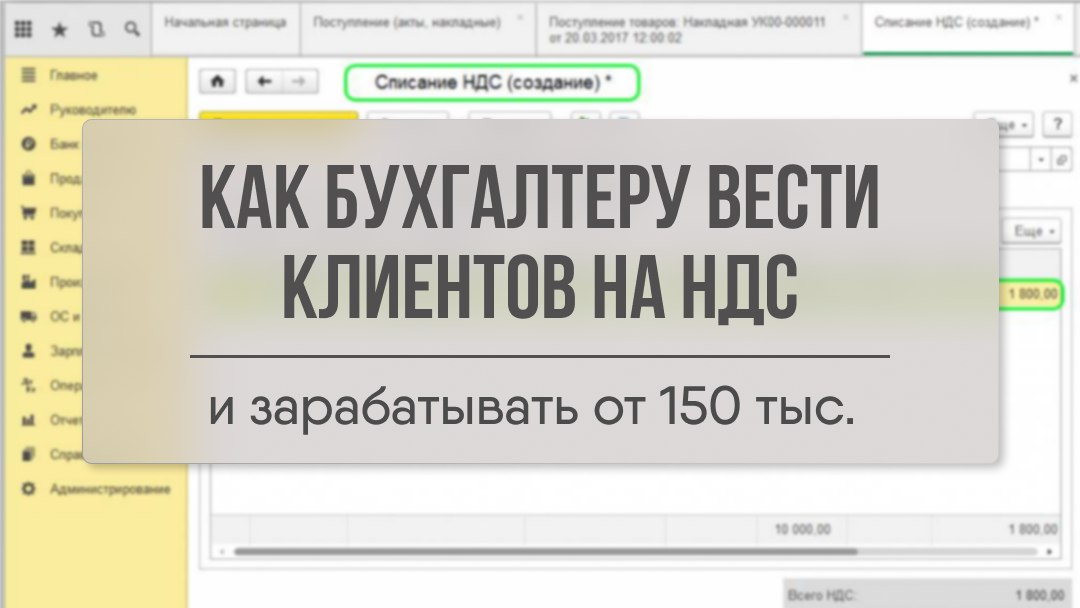 Открытый урок по НДС.