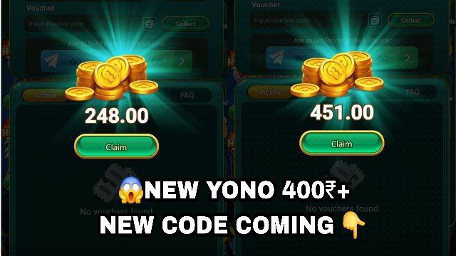 All yono ( Promo Code ) 🎁